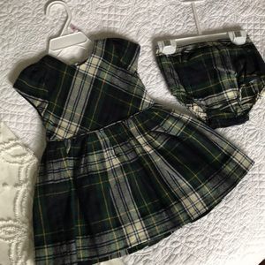 Ralph Lauren 9M Plaid Dress